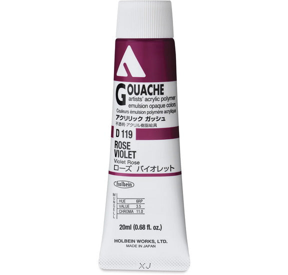 Acryla Gouache Rose Violet Series A - 20ml