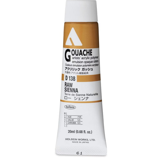 Gouache acryla terre de sienne naturelle série a - 20ml