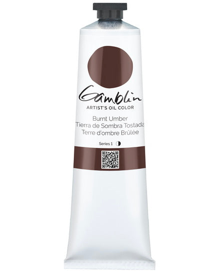 Oil Tube Burnt Umber - 150ml Series  1
