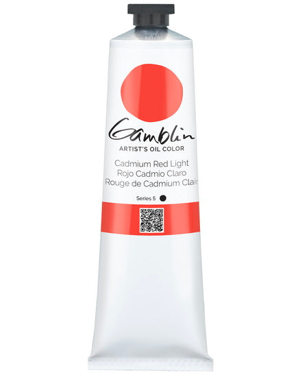 Oil Tube Cadmium Red Light - 150ml Series  5