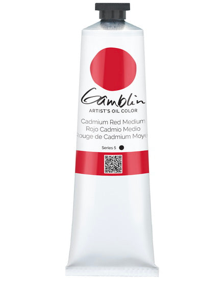Oil Tube Cadmium Red Medium - 150ml Series  5