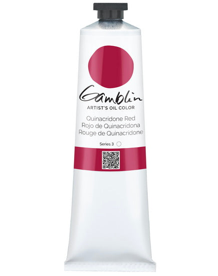 Huile rouge quinacridone - 150ml série 3