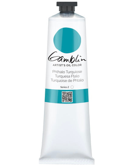 Oil Tube Phtalo Turquoise - 150ml Series  2