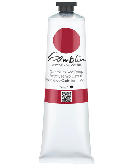 Oil Tube Cadmium Red Deep - 150ml Series  5