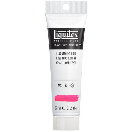 Acrylic hb - 2oz - fluorescent pink - s2