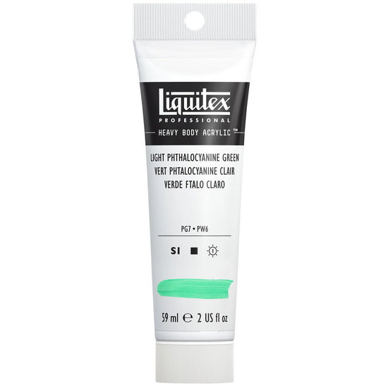 Acrylic hb - 2oz - light phthalocyanine green - s1