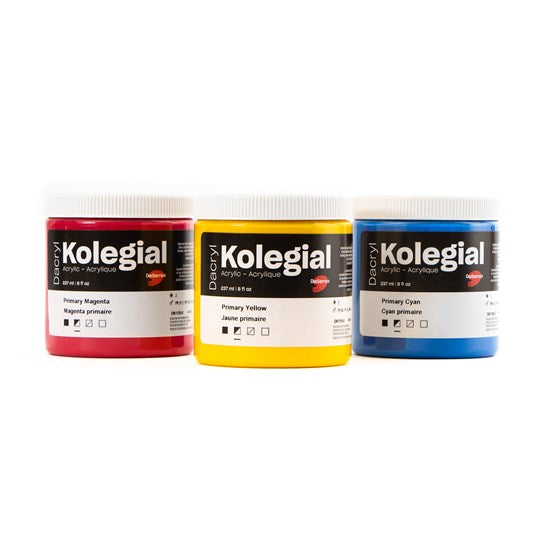 Dacryl Kolegial Acrylic - High Viscosity  - PRIMARY MAGENTA MILL