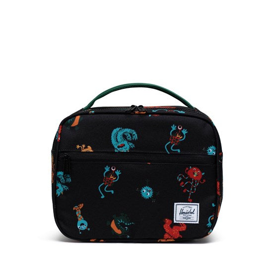Pop Quiz Lunch Box - Black/Monsters