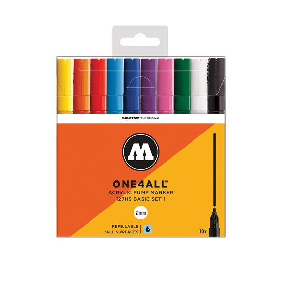 Ens. 10 marqueurs one4all base no. 1
