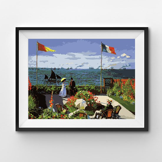 Peinture à numéros Ste-adresse  de Monet