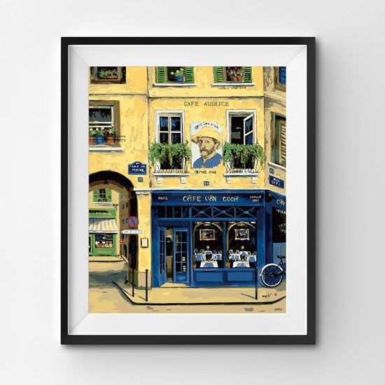 Peinture à numéros  café Van Gogh