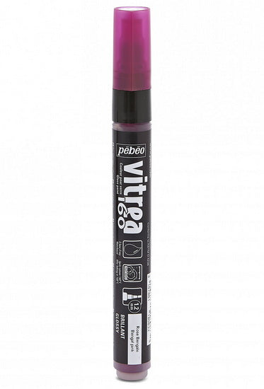 Glass marker - vitrea 160 - bengal rose gloss