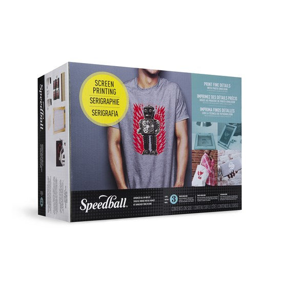All-in-one screen printing set