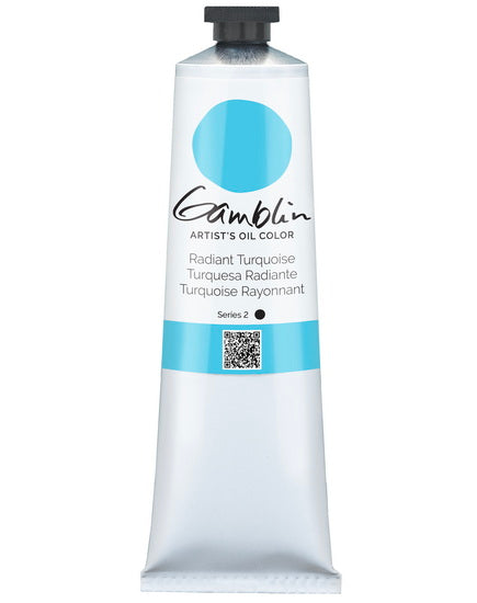 Oil Tube Radiant Turquoise - 150ml Series  2