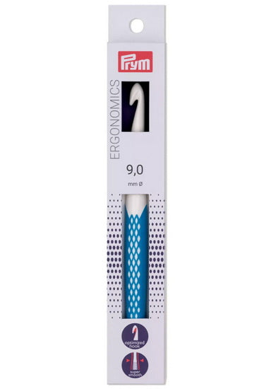 Ergonomic crochet hook - 17cm - 9mm