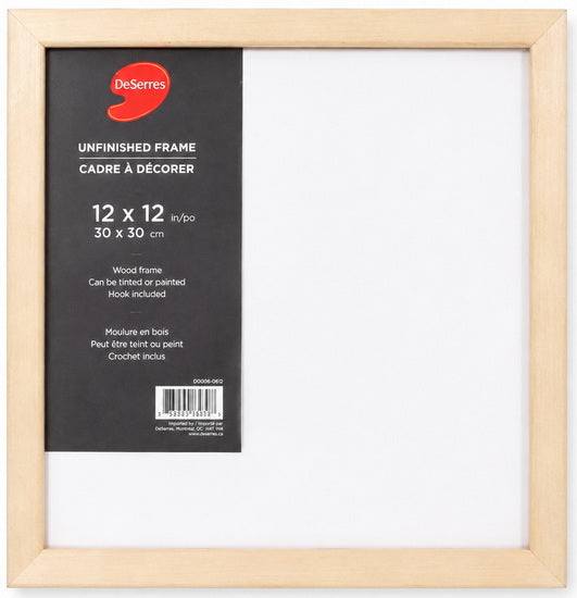 Cadre à décorer - 12x12po
