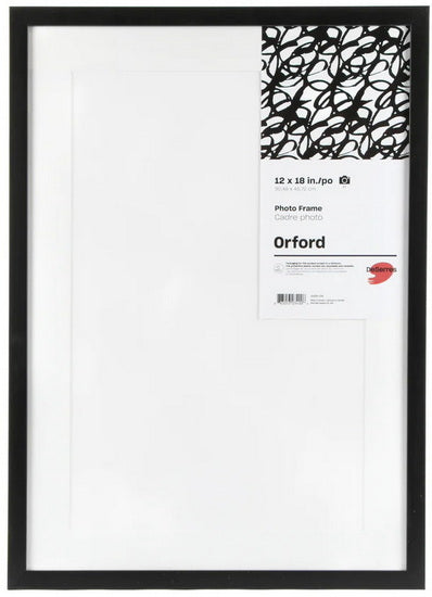 Cadre musée noir - 15x21po pp 12x18po