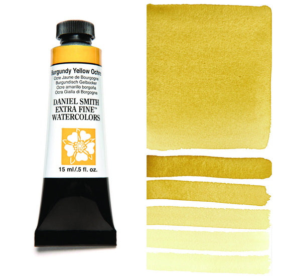 Watercolor Tube Burgundy Yellow Ochre  S2 - 15ml