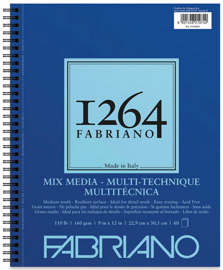 1264 Mixed Media Pad - 9 X 12  INCHES INCH