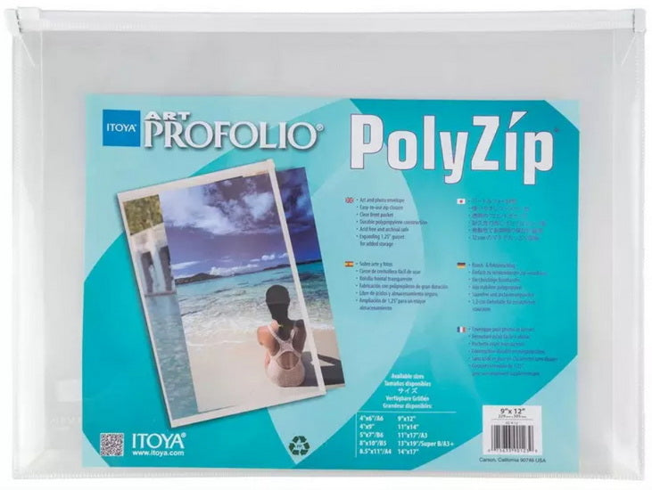 Enveloppe polyzip - 9x12po