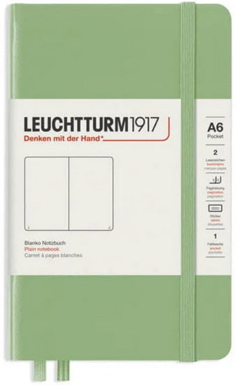 Notebook dotted a6 187p sage