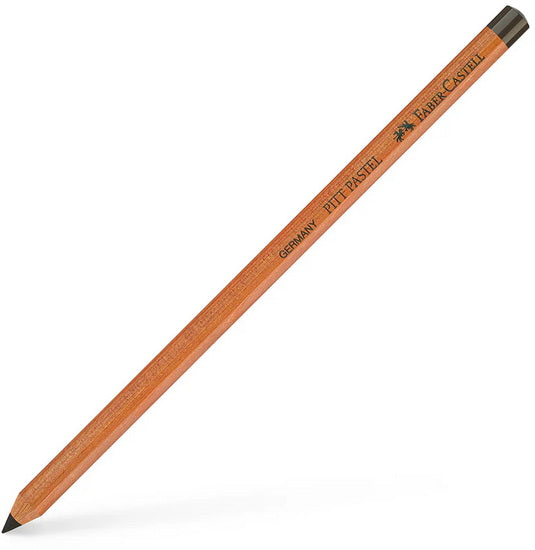 Pastel pencil dark sepia
