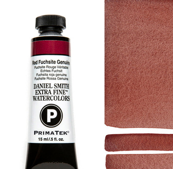 Watercolor Tube Red Fuchsite Genuine  S3 - 15ml