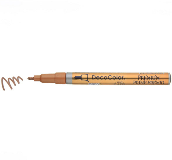 Marqueur peinture - decolor - fin - cuivre