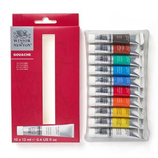 Set of 10 Gouache - 12ml