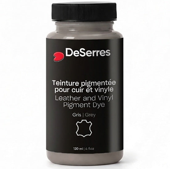 Leather & Vinyl Pigment Dye - GREY MILLILITER