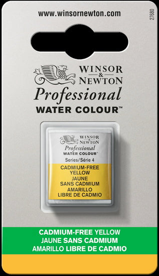 Watercolour half pan - cadmium-free yellow - s4