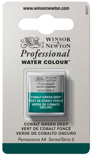 Watercolour half pan - cobalt green deep - s3