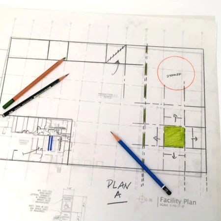 Drafting Film  0.007 Matte on 2 Sides - 24X36"