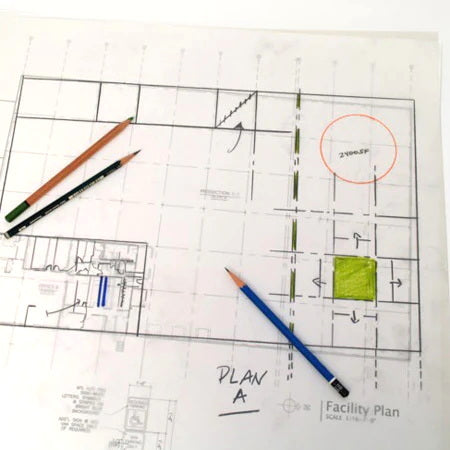 Drafting Film  0.003 Matte on 2 Sides - 17X22"