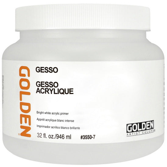 Gesso - 32 oz white