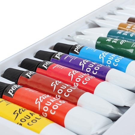 Ens gouache studio - 12x12ml