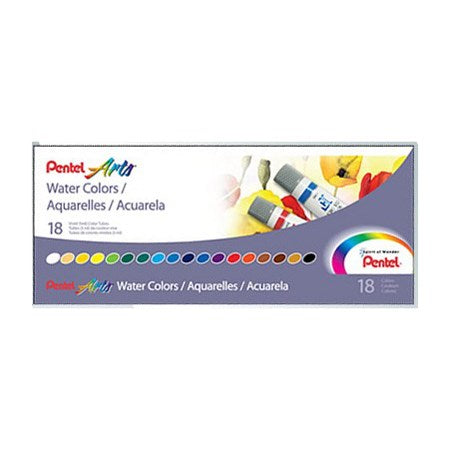 Set of 18 Arts Watercolour- 5ml