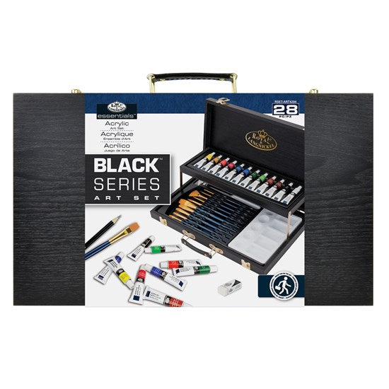 Black Series™ Acrylic Art Set - 28 pcs
