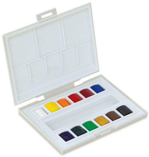 Travel set - half-pans watercolor (12)