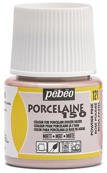 Porcelain paint - porcelaine 150 - 45ml - powder pink