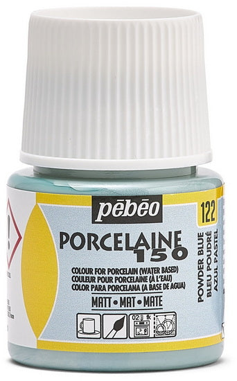 Porcelain paint - porcelaine 150 - 45ml - powder blue