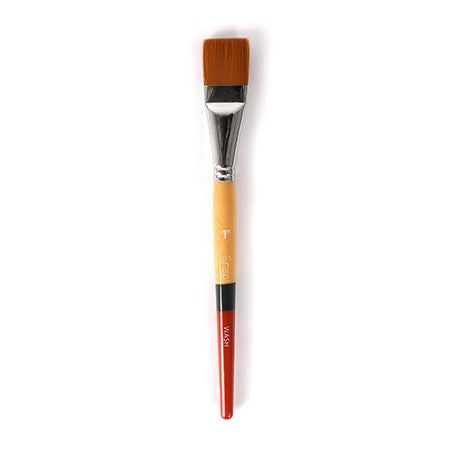 Synthetic paintbrush - mc - snap! – flat wash - 1in