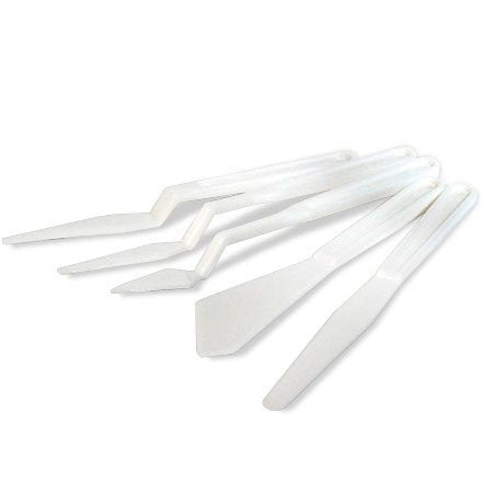 Ensemble 5 spatules en plastique