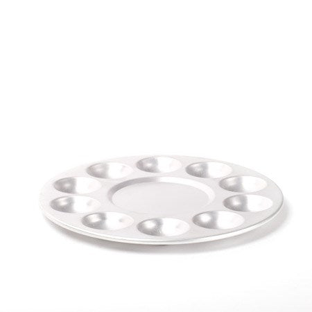 Aluminium colour palette 10 holes