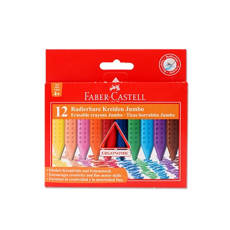 Ens. 12 crayons graphite large castell 9000grip