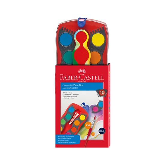 Ens. 12 aquarelles connector et accessoires