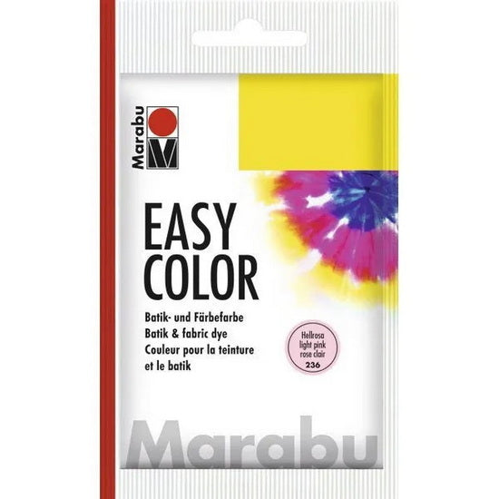 Couleur pour teinture et batik easy color - rose clair centimeter