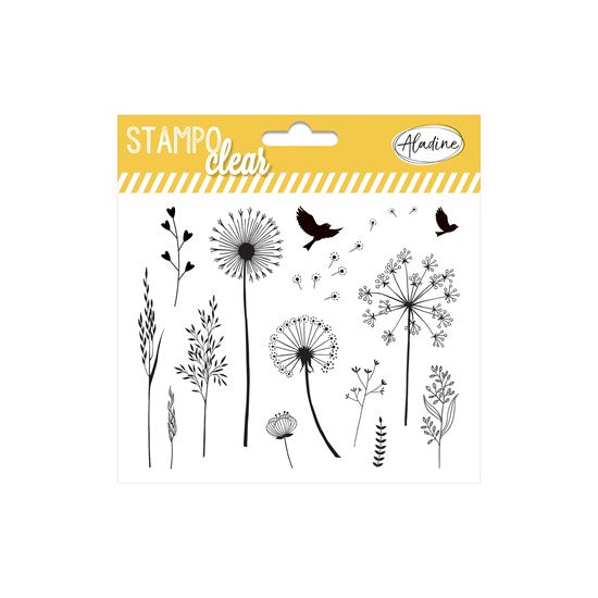Stampo Clear Stamps – 14, Grass