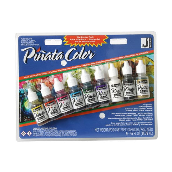 Set of 9 Piñata Alcohol Inks