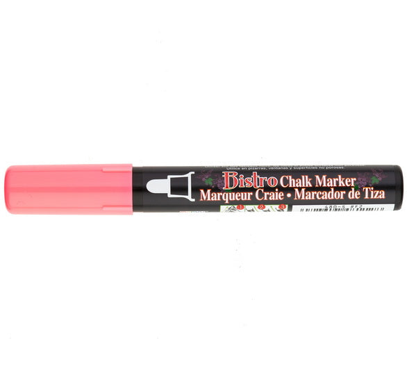 Chalk marker - bistro - medium - fluo red